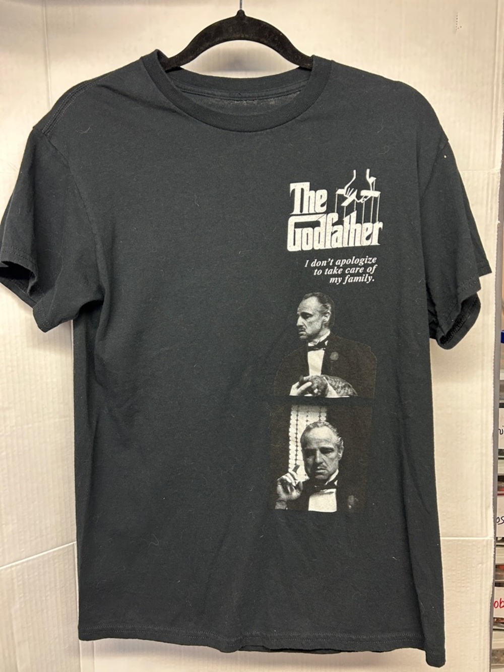 The Godfather Graphic Tee - Black size M